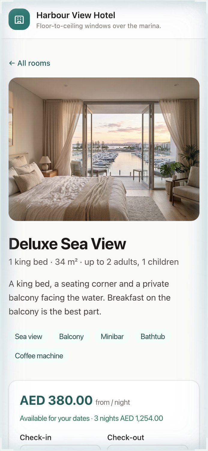 Room page